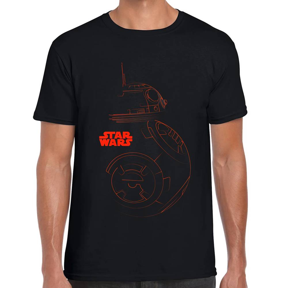 Playera Star Wars BB-8 Algodón Premium #0002710