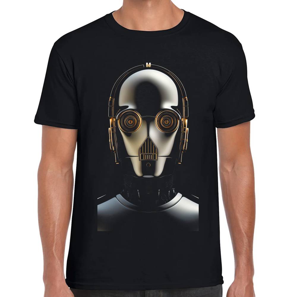 Playera Star Wars C3-P0 Algodón Premium #0002711