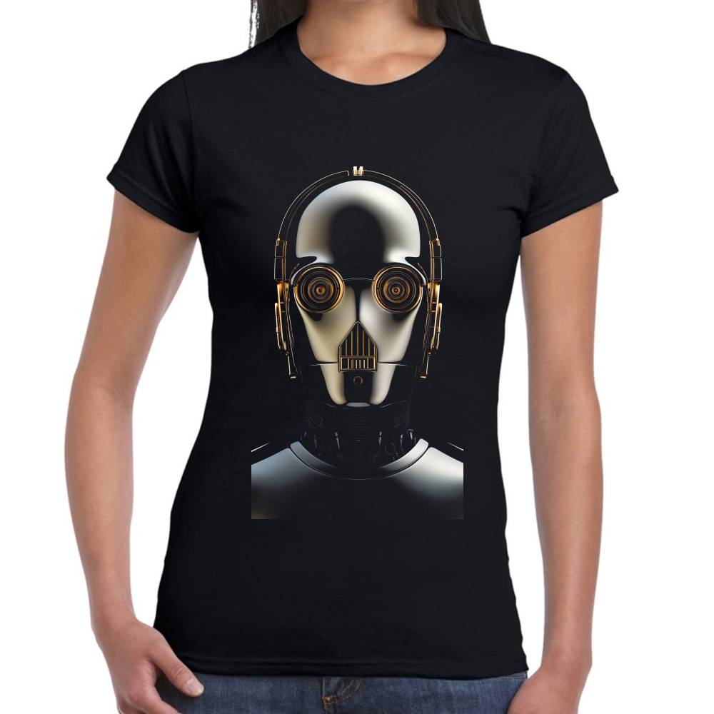 Playera Star Wars C3-P0 Algodón Premium #0002711