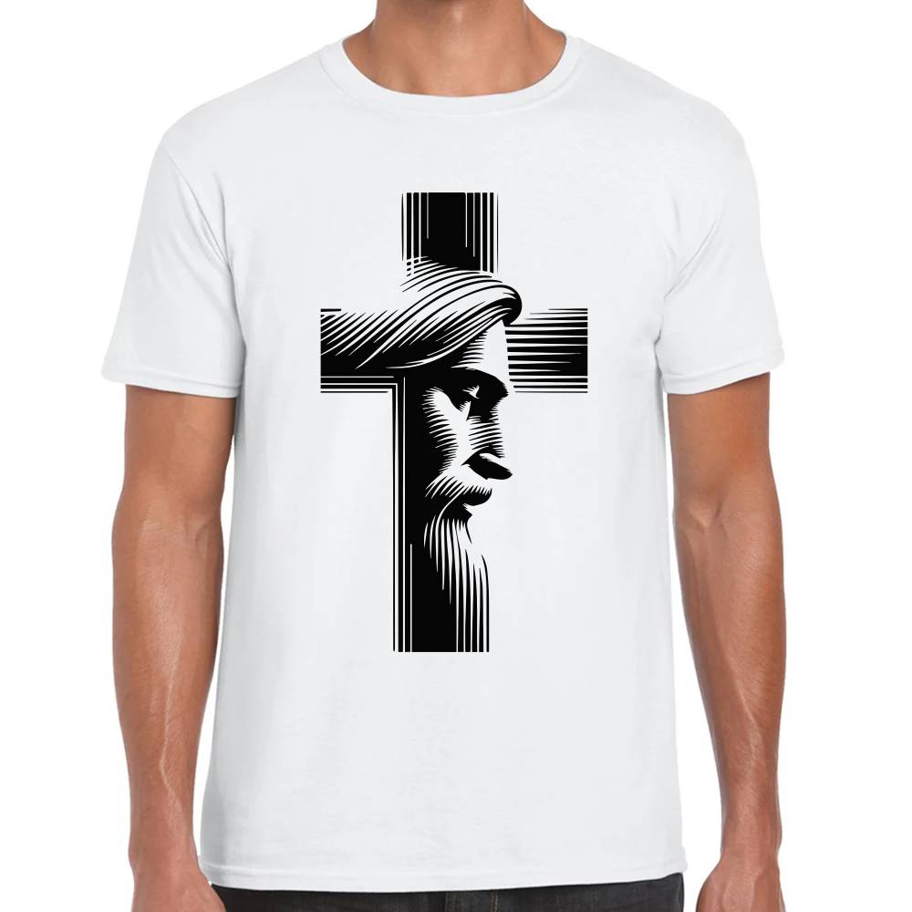 Playera Jesucristo Viacrucis Algodón Premium #0002716