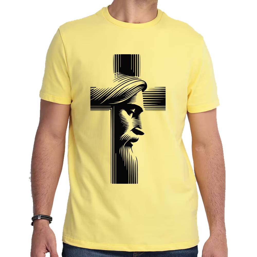 Playera Jesucristo Viacrucis Algodón Premium #0002716