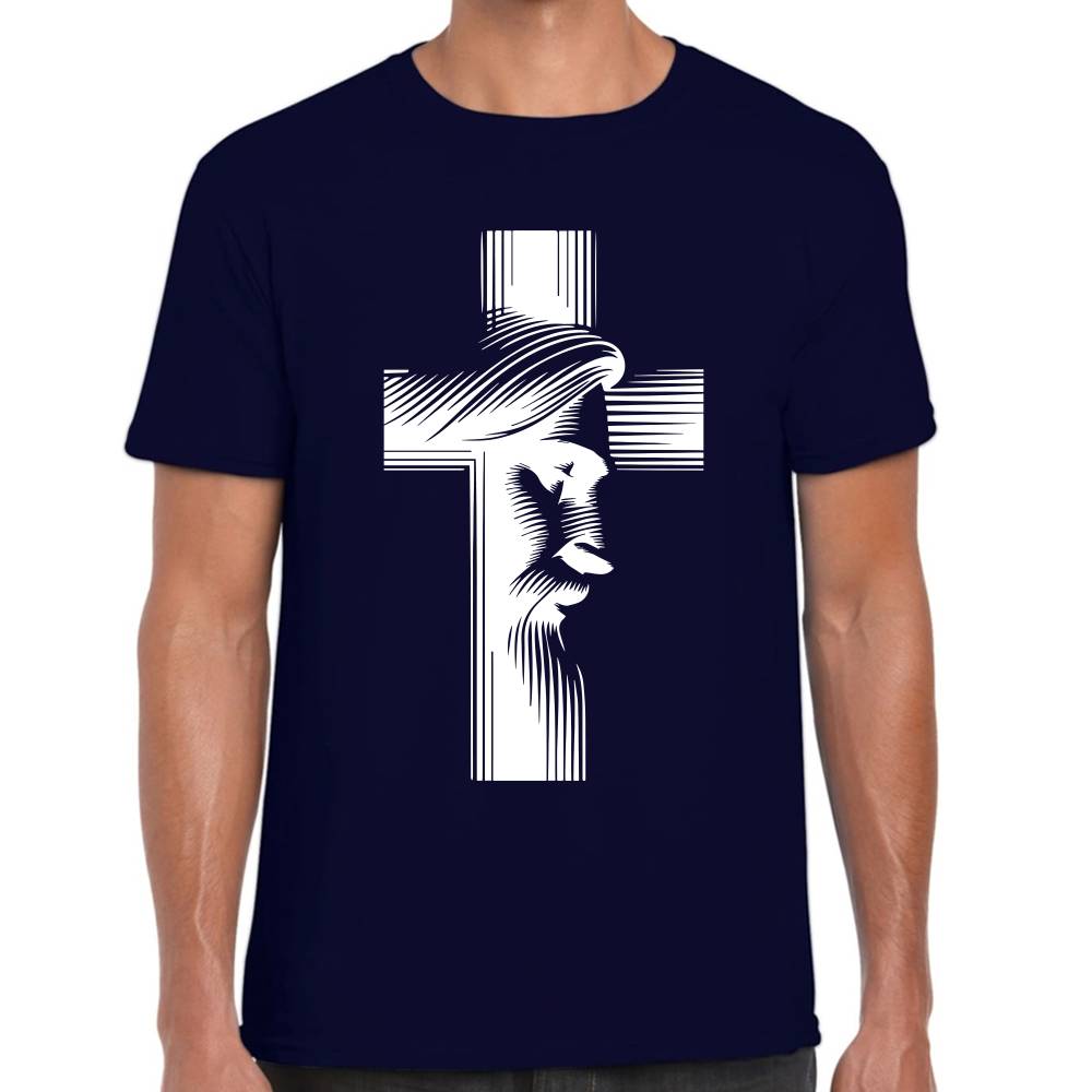 Playera Jesucristo Viacrucis Algodón Premium #0002716