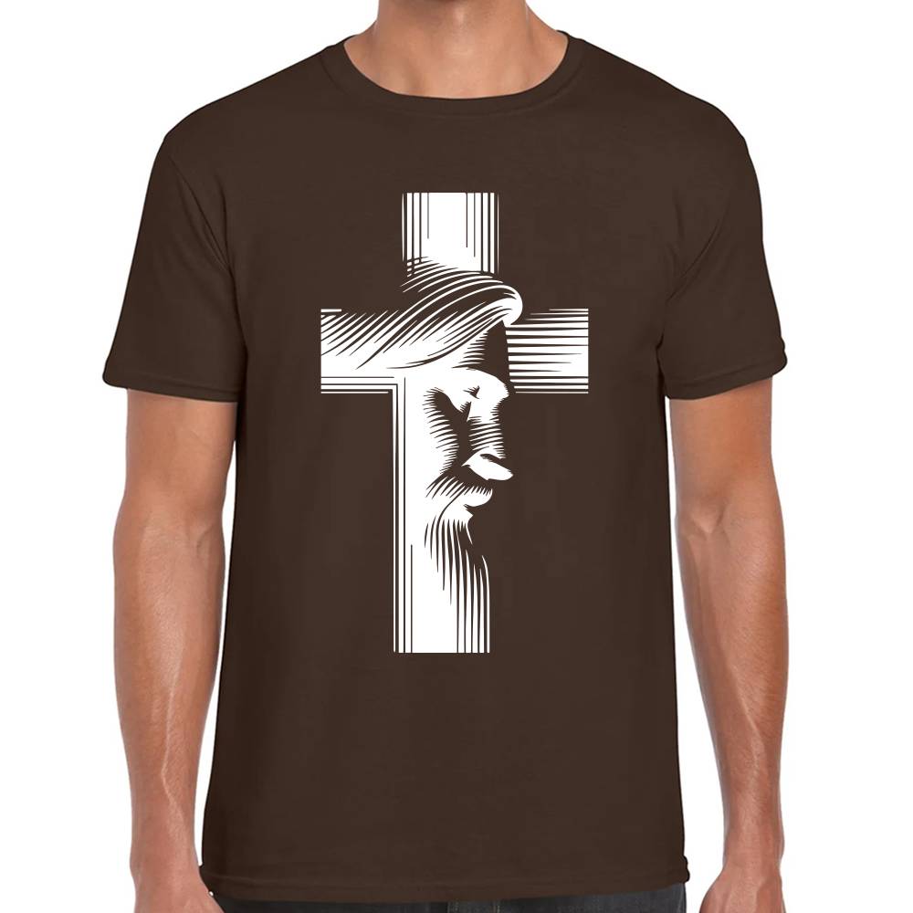Playera Jesucristo Viacrucis Algodón Premium #0002716