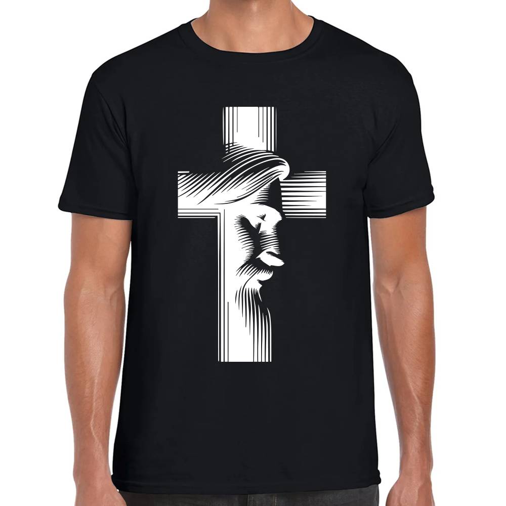 Playera Jesucristo Viacrucis Algodón Premium #0002716