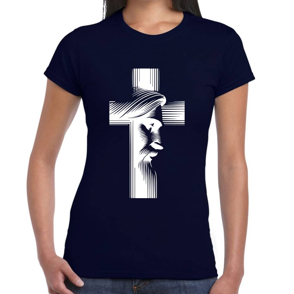 Playera Jesucristo Viacrucis Algodón Premium #0002716