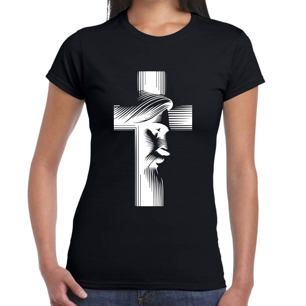 Playera Jesucristo Viacrucis Algodón Premium #0002716