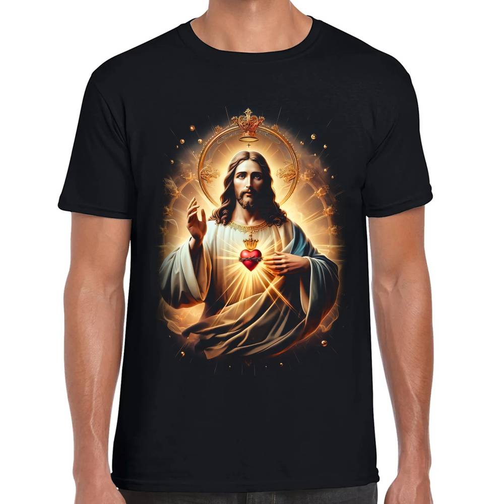 Playera Jesucristo Jesus Viacrucis Algodón Premium #0002717