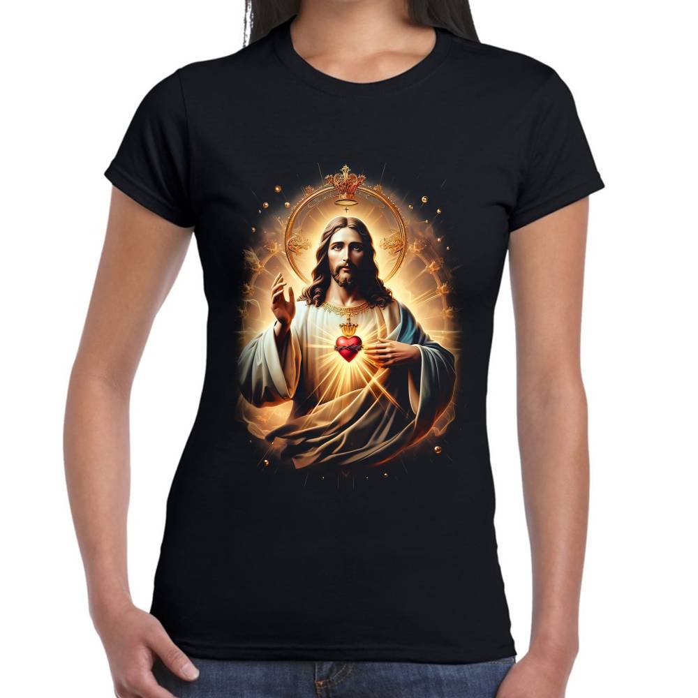 Playera Jesucristo Jesus Viacrucis Algodón Premium #0002717