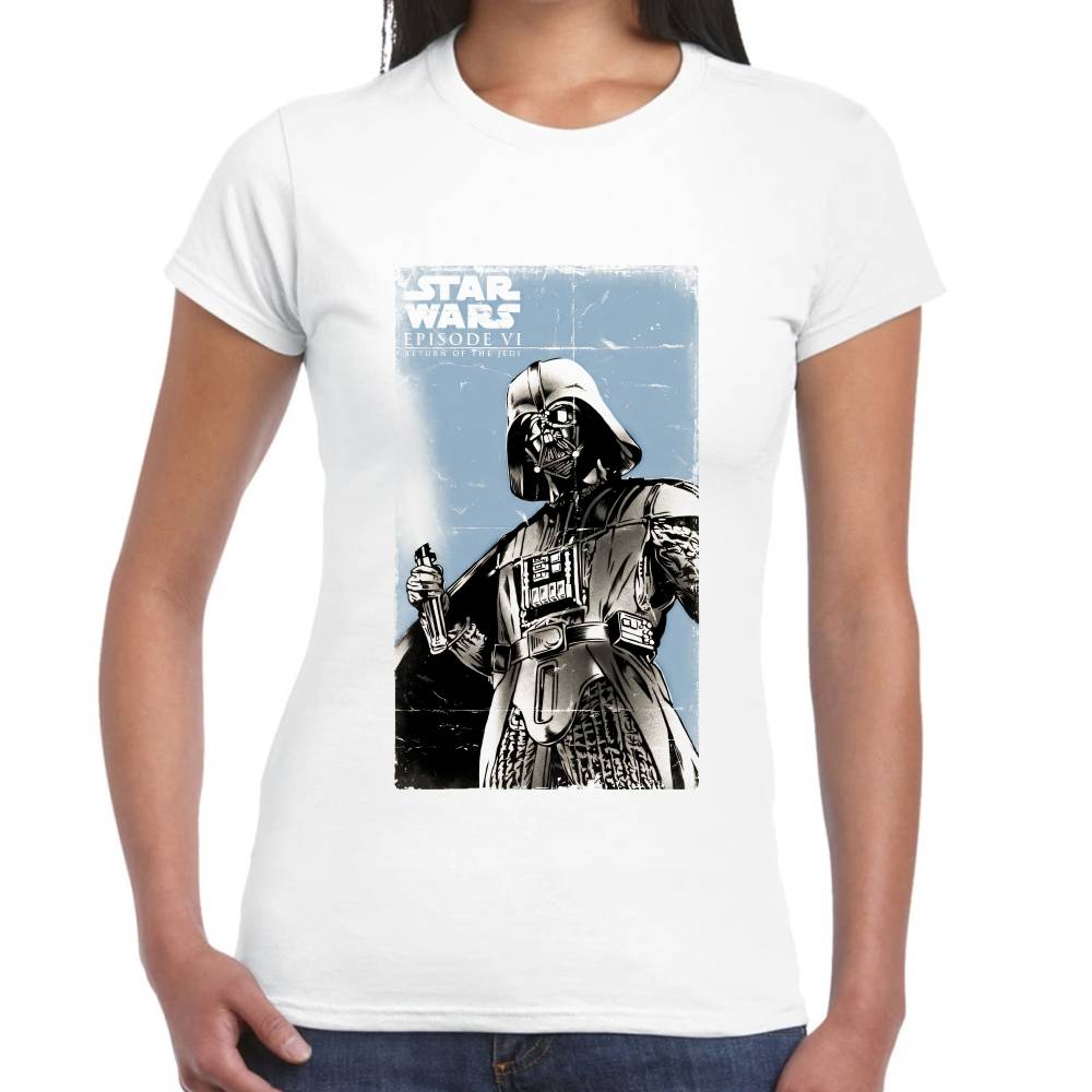 Playera Star Wars Darth Vader Algodón Premium #0002719