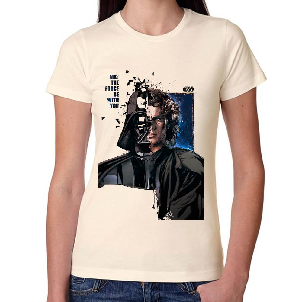 Playera Star Wars Darth Vader Anakin Skywalker Algodón Premium #0002721