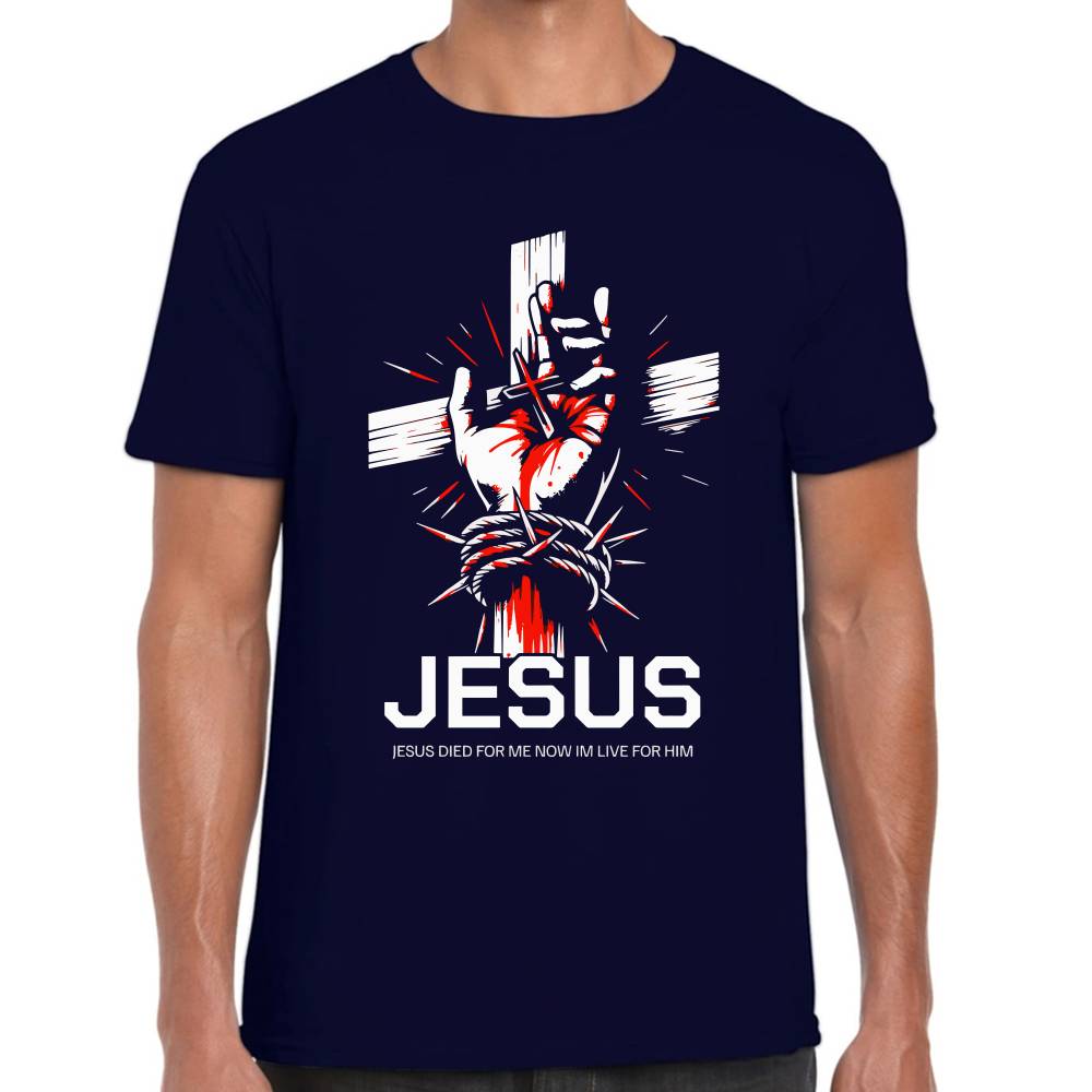 Playera Jesucristo Viacrucis Algodón Premium #0002725