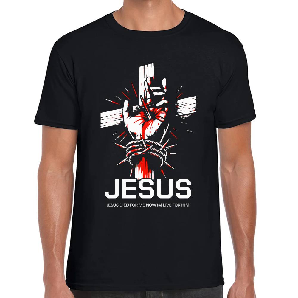 Playera Jesucristo Viacrucis Algodón Premium #0002725