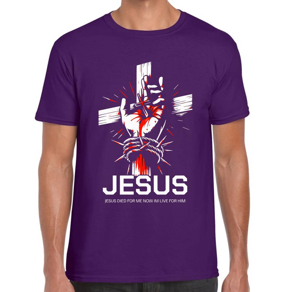 Playera Jesucristo Viacrucis Algodón Premium #0002725