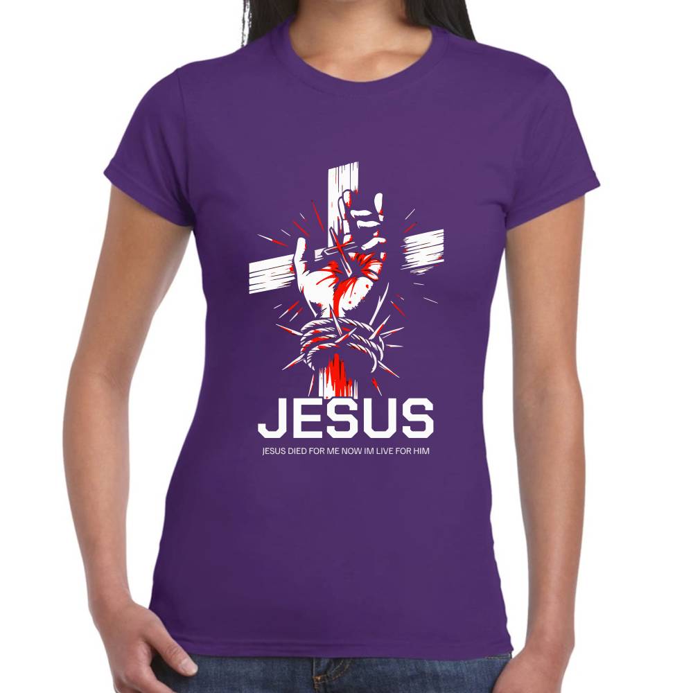 Playera Jesucristo Viacrucis Algodón Premium #0002725