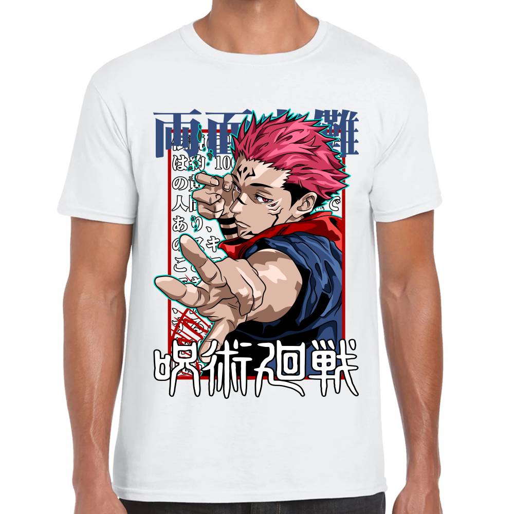 Playera Jujutsu Sukuna Algodón Premium #0002751