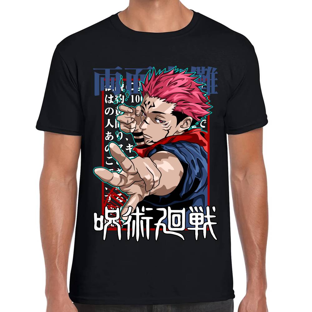 Playera Jujutsu Sukuna Algodón Premium #0002751