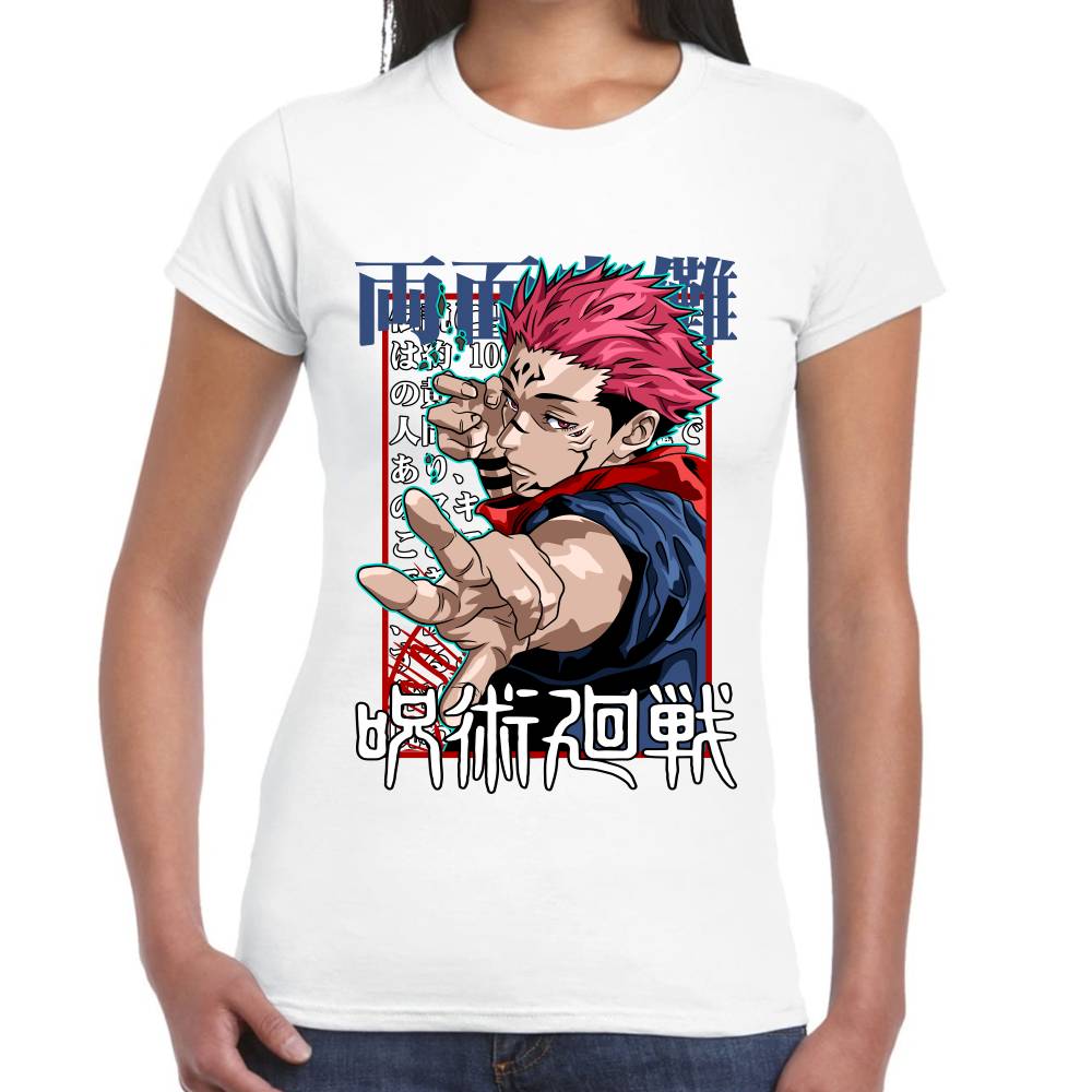 Playera Jujutsu Sukuna Algodón Premium #0002751