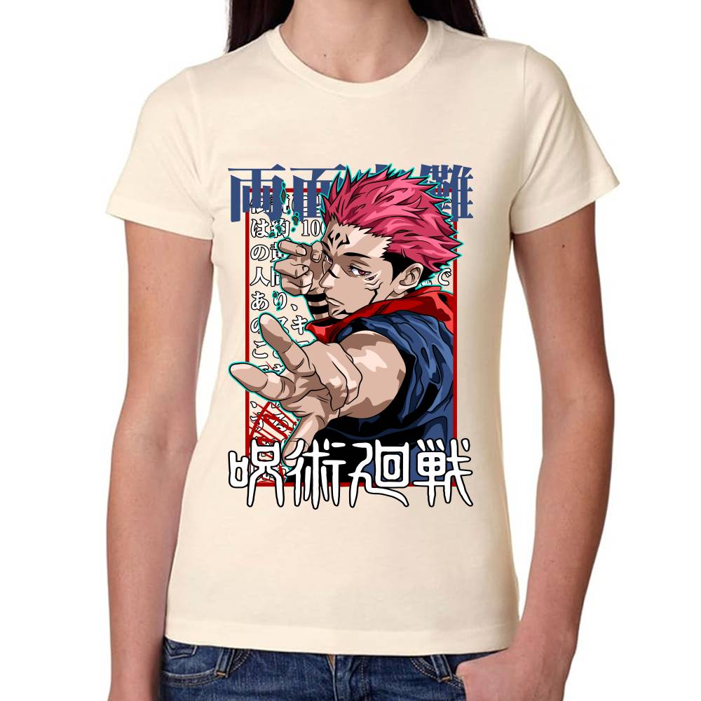Playera Jujutsu Sukuna Algodón Premium #0002751