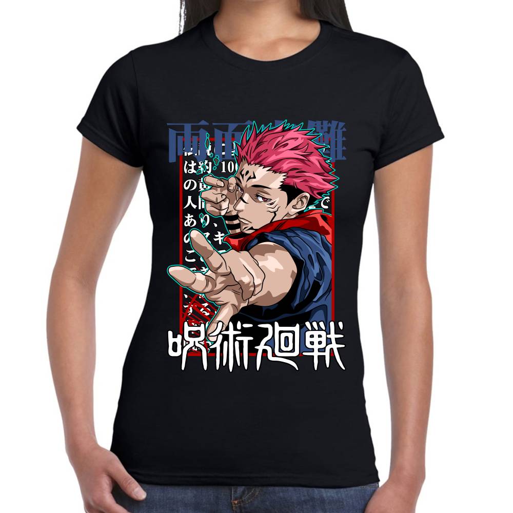 Playera Jujutsu Sukuna Algodón Premium #0002751