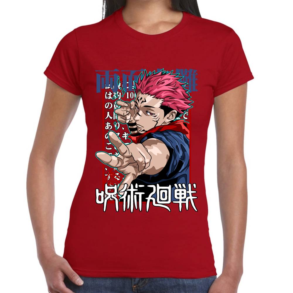 Playera Jujutsu Sukuna Algodón Premium #0002751
