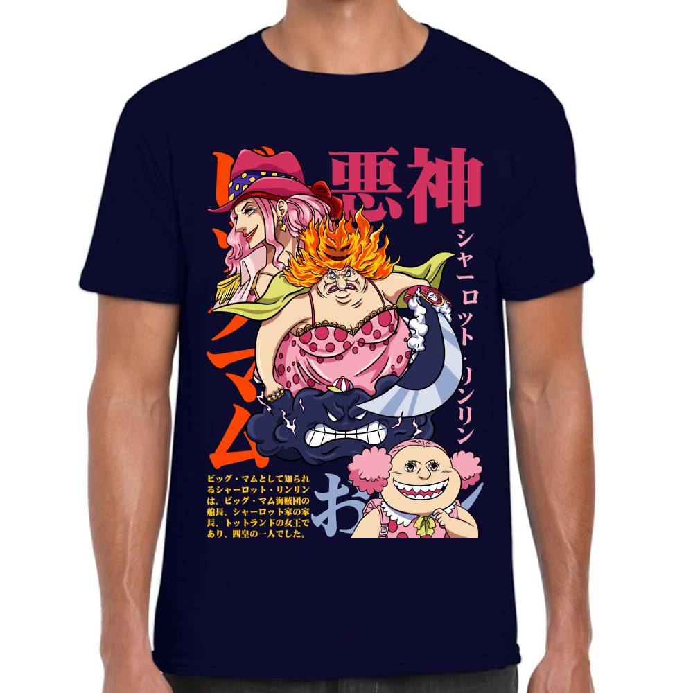 Playera One Piece Big Mom Algodón Premium #0002758