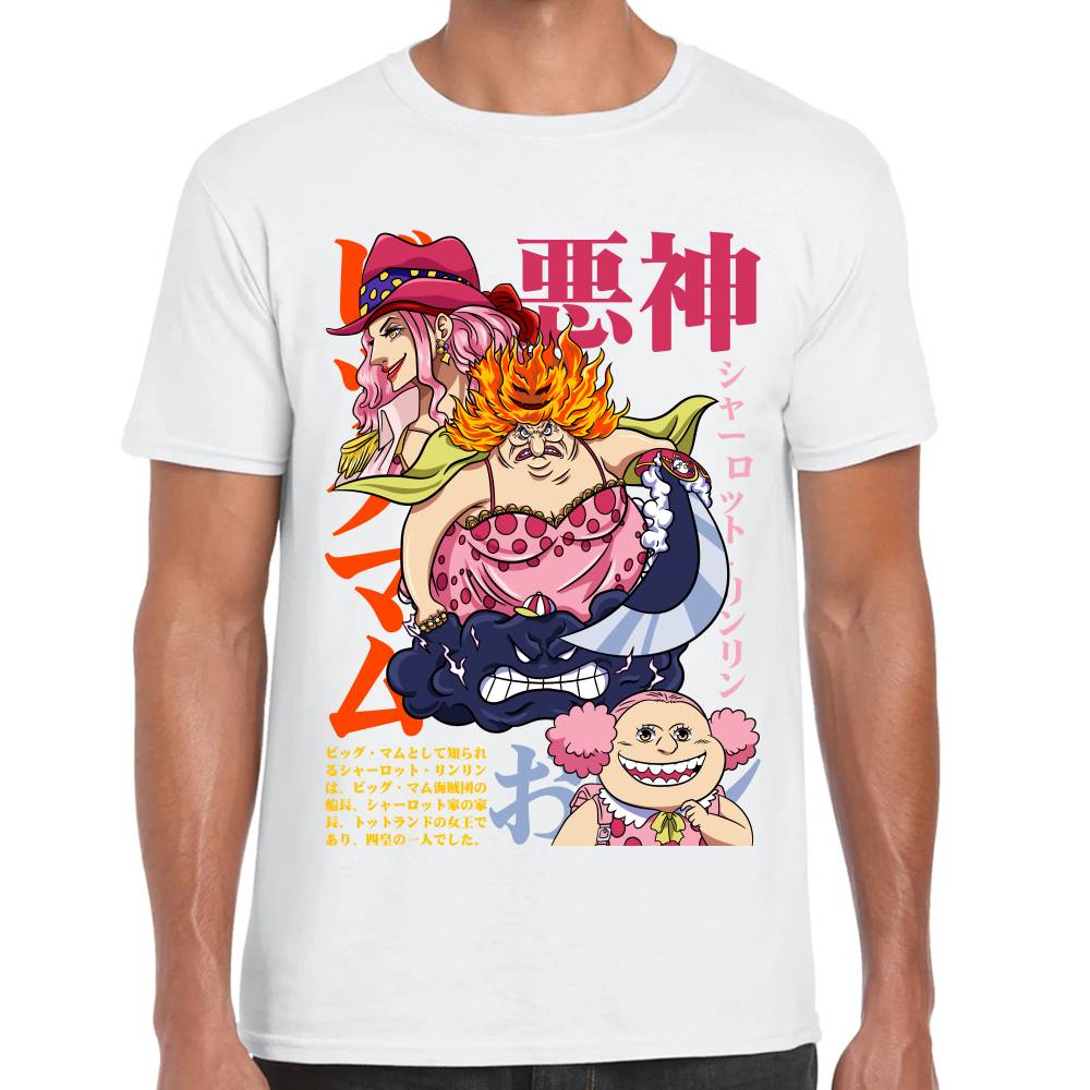 Playera One Piece Big Mom Algodón Premium #0002758