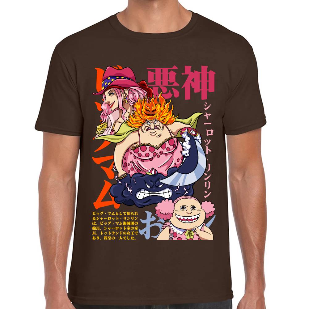 Playera One Piece Big Mom Algodón Premium #0002758