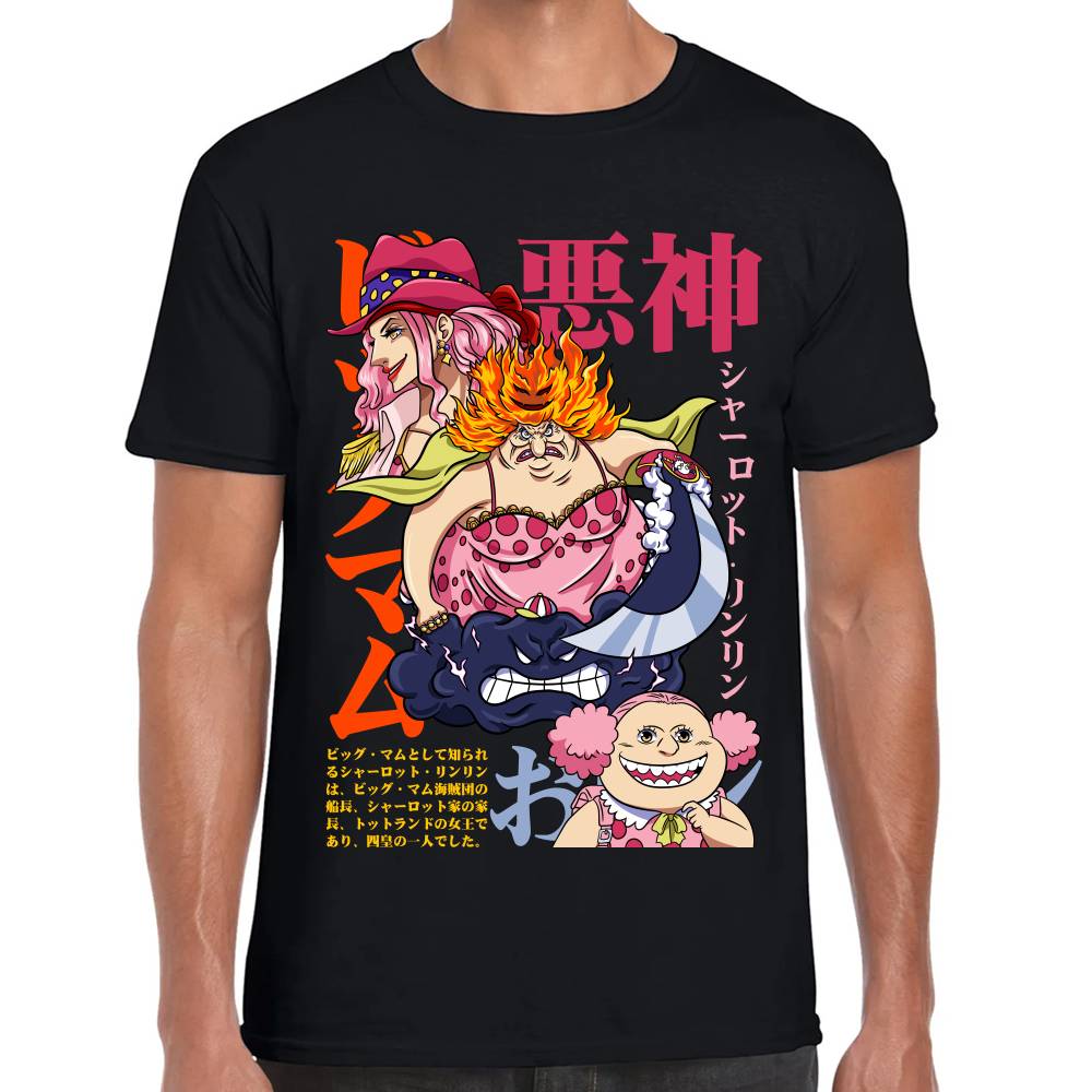 Playera One Piece Big Mom Algodón Premium #0002758