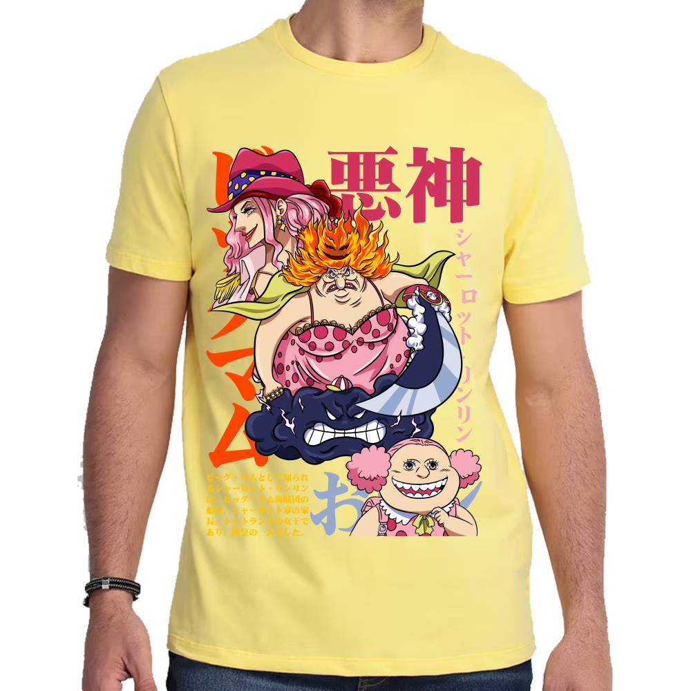 Playera One Piece Big Mom Algodón Premium #0002758
