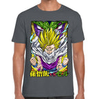 Playera Dragon Ball Gohan Vs Cell Algodón Premium #0002760