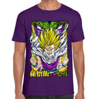 Playera Dragon Ball Gohan Vs Cell Algodón Premium #0002760