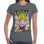 Playera Dragon Ball Gohan Vs Cell Algodón Premium #0002760