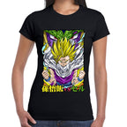 Playera Dragon Ball Gohan Vs Cell Algodón Premium #0002760