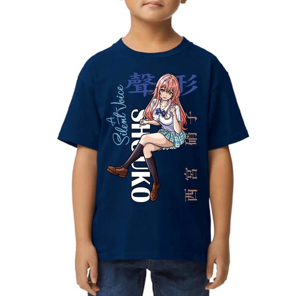 Playera de Niño Koe no Katachi Shouko Nishimiya Algodón Premium #0002768