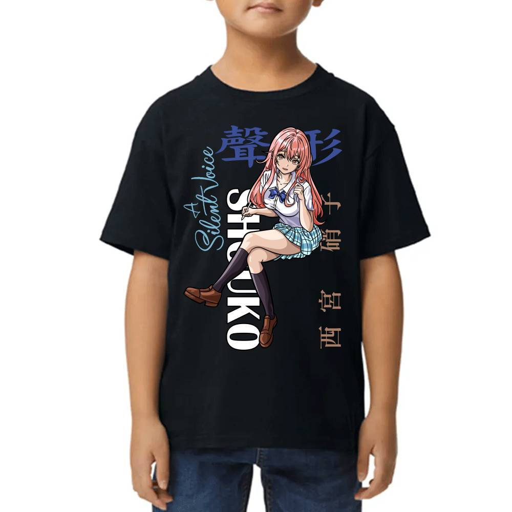 Playera de Niño Koe no Katachi Shouko Nishimiya Algodón Premium #0002768