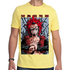 Playera My Hero Academia Eijiro Kirishima Algodón Premium #0002769