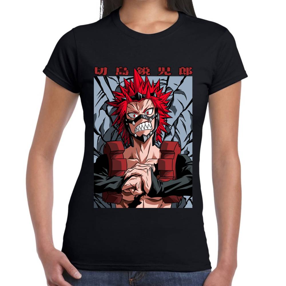 Playera My Hero Academia Eijiro Kirishima Algodón Premium #0002769 Imagen secundaria del producto
