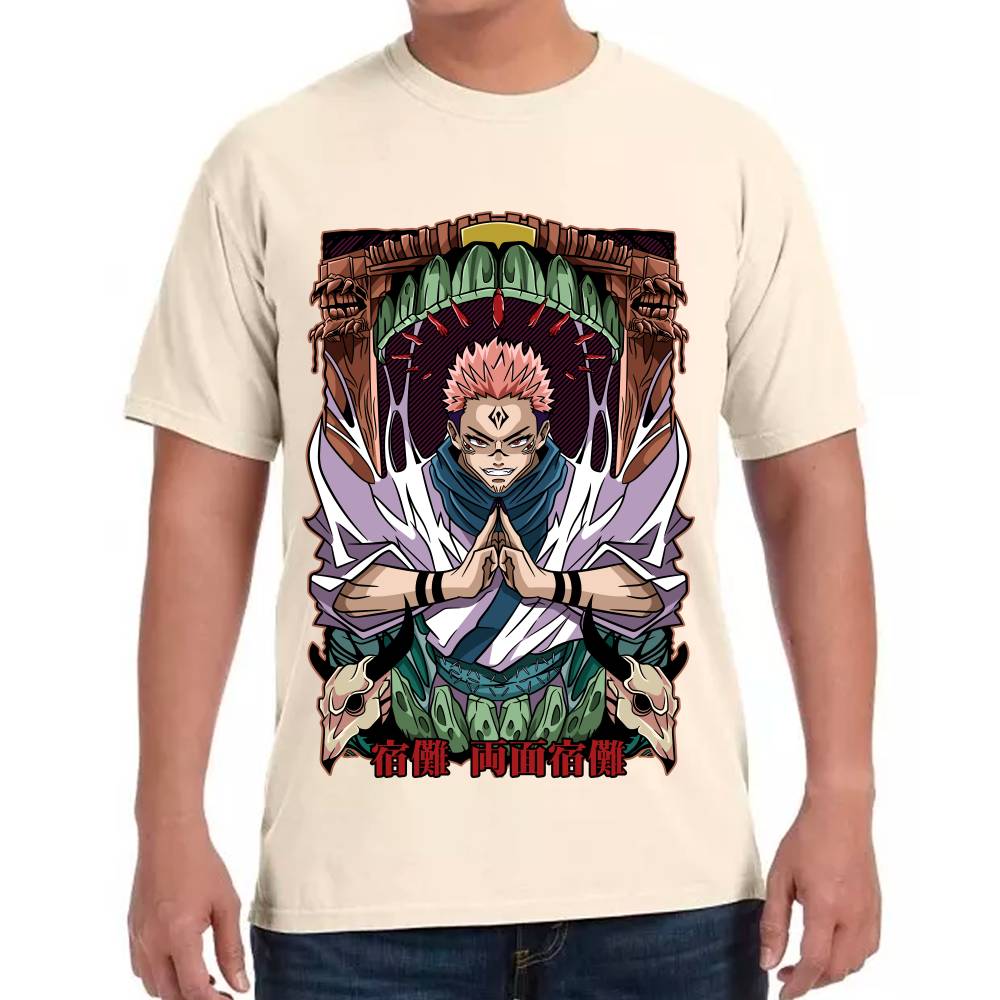 Playera Jujutsu Sukuna Algodón Premium #0002770