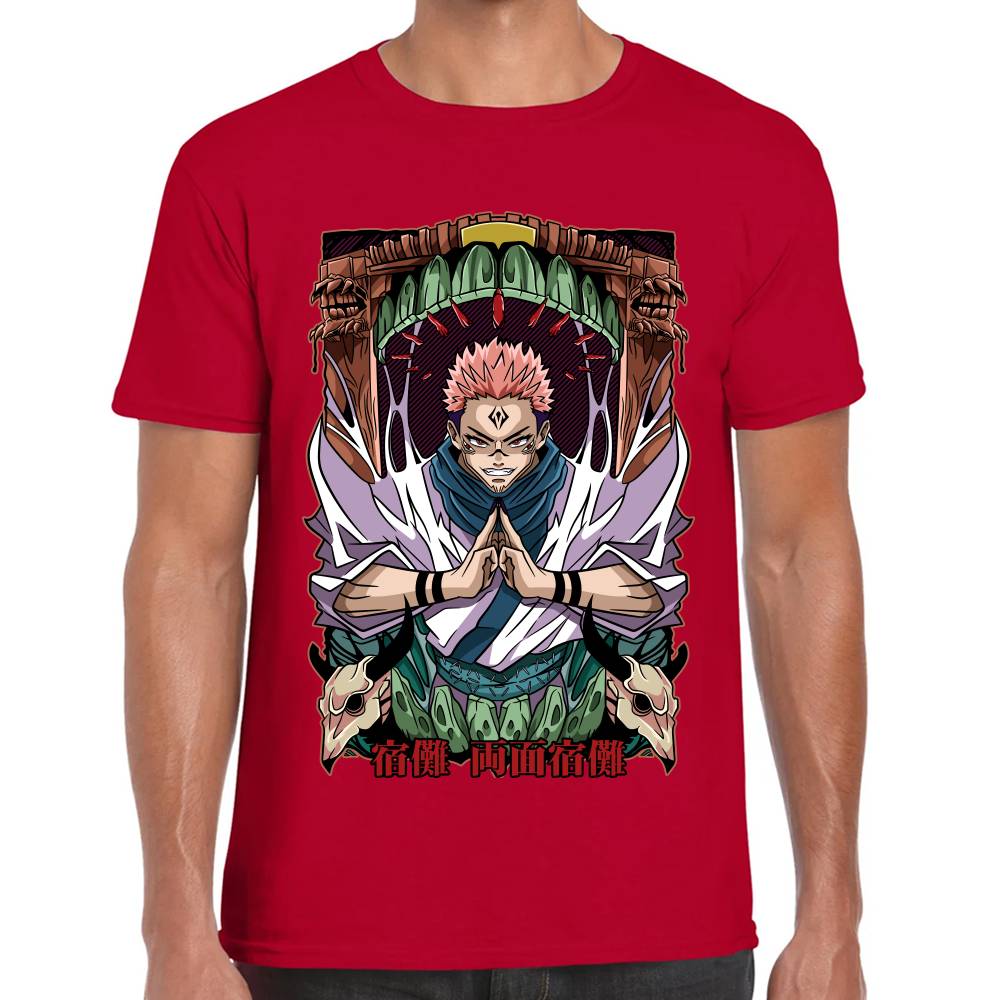 Playera Jujutsu Sukuna Algodón Premium #0002770