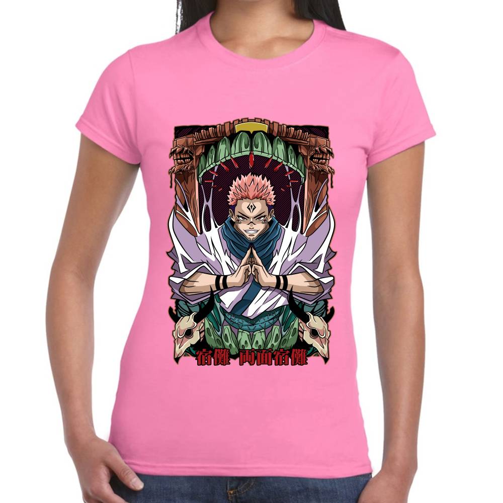 Playera Jujutsu Sukuna Algodón Premium #0002770