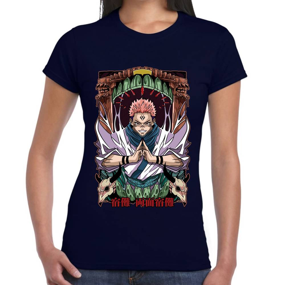 Playera Jujutsu Sukuna Algodón Premium #0002770