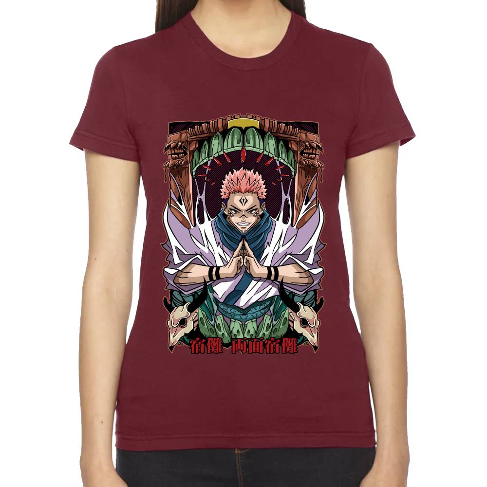 Playera Jujutsu Sukuna Algodón Premium #0002770