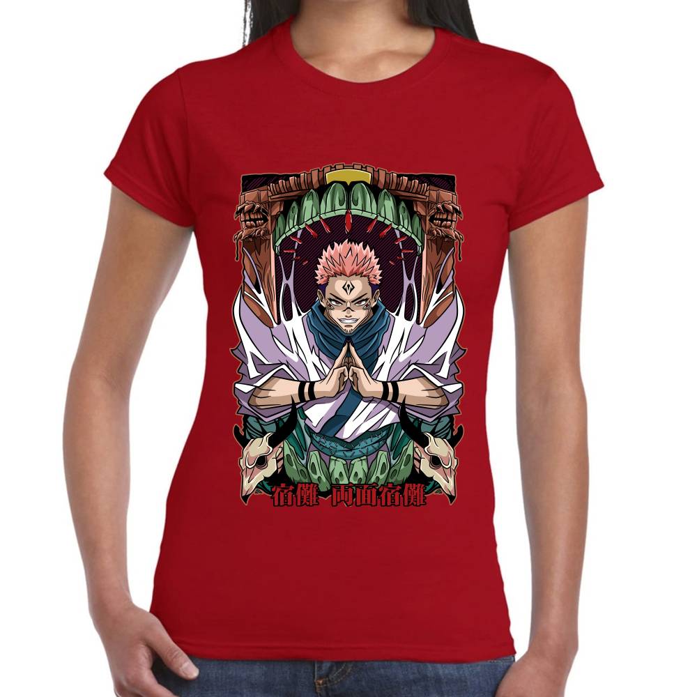 Playera Jujutsu Sukuna Algodón Premium #0002770