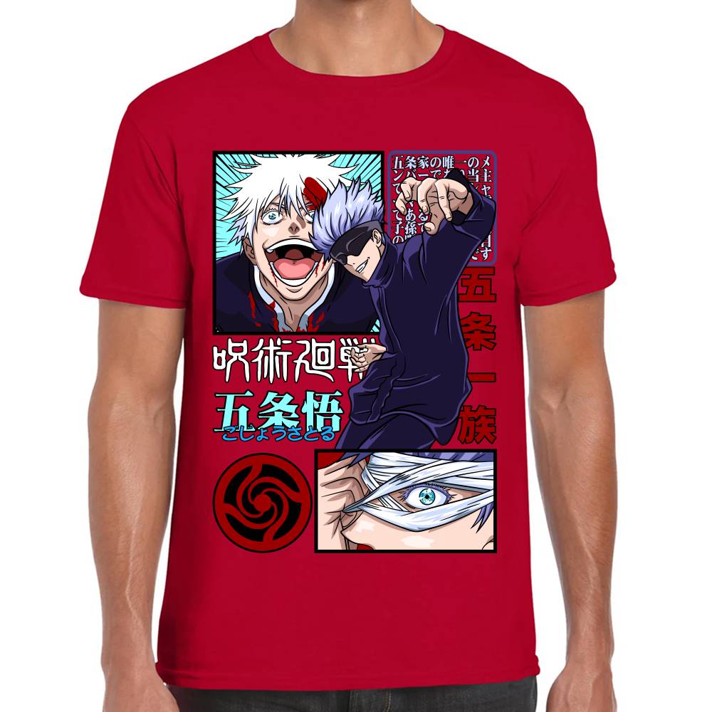Playera Jujutsu Gojo Satoru Algodón Premium #0002773