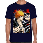 Playera Bleach Ichigo Kurosaki Algodón Premium #0002774