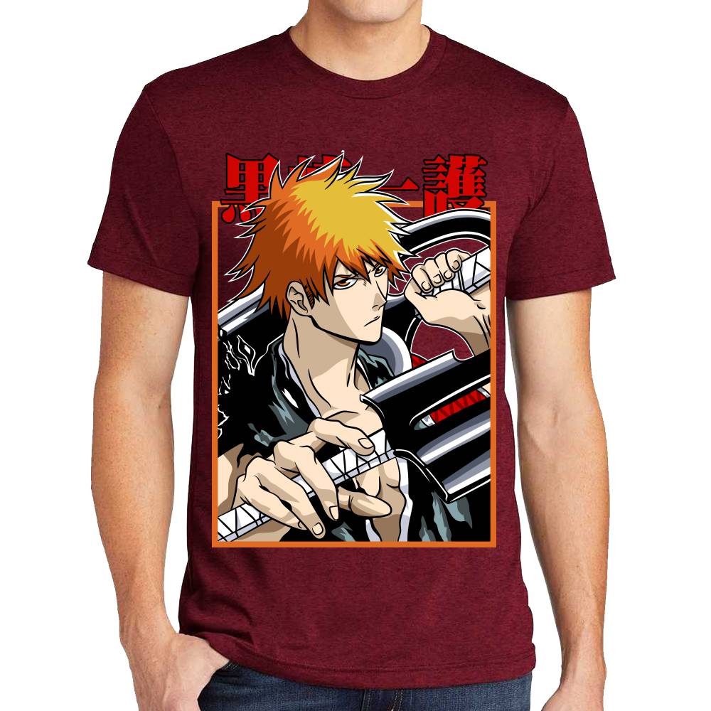 Playera Bleach Ichigo Kurosaki Algodón Premium #0002774