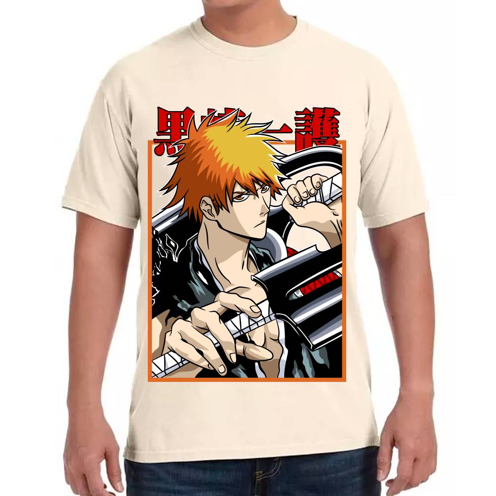 Playera Bleach Ichigo Kurosaki Algodón Premium #0002774