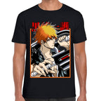 Playera Bleach Ichigo Kurosaki Algodón Premium #0002774