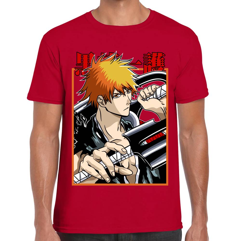 Playera Bleach Ichigo Kurosaki Algodón Premium #0002774