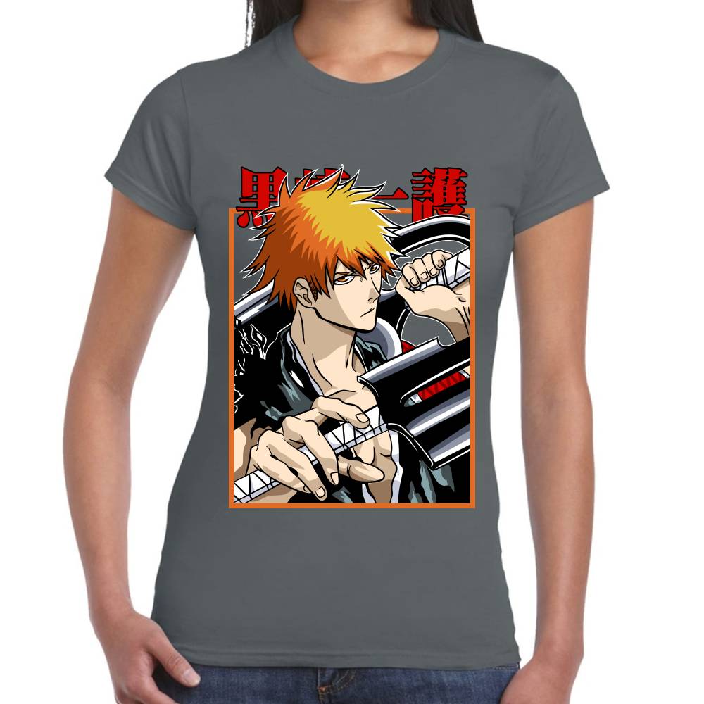 Playera Bleach Ichigo Kurosaki Algodón Premium #0002774